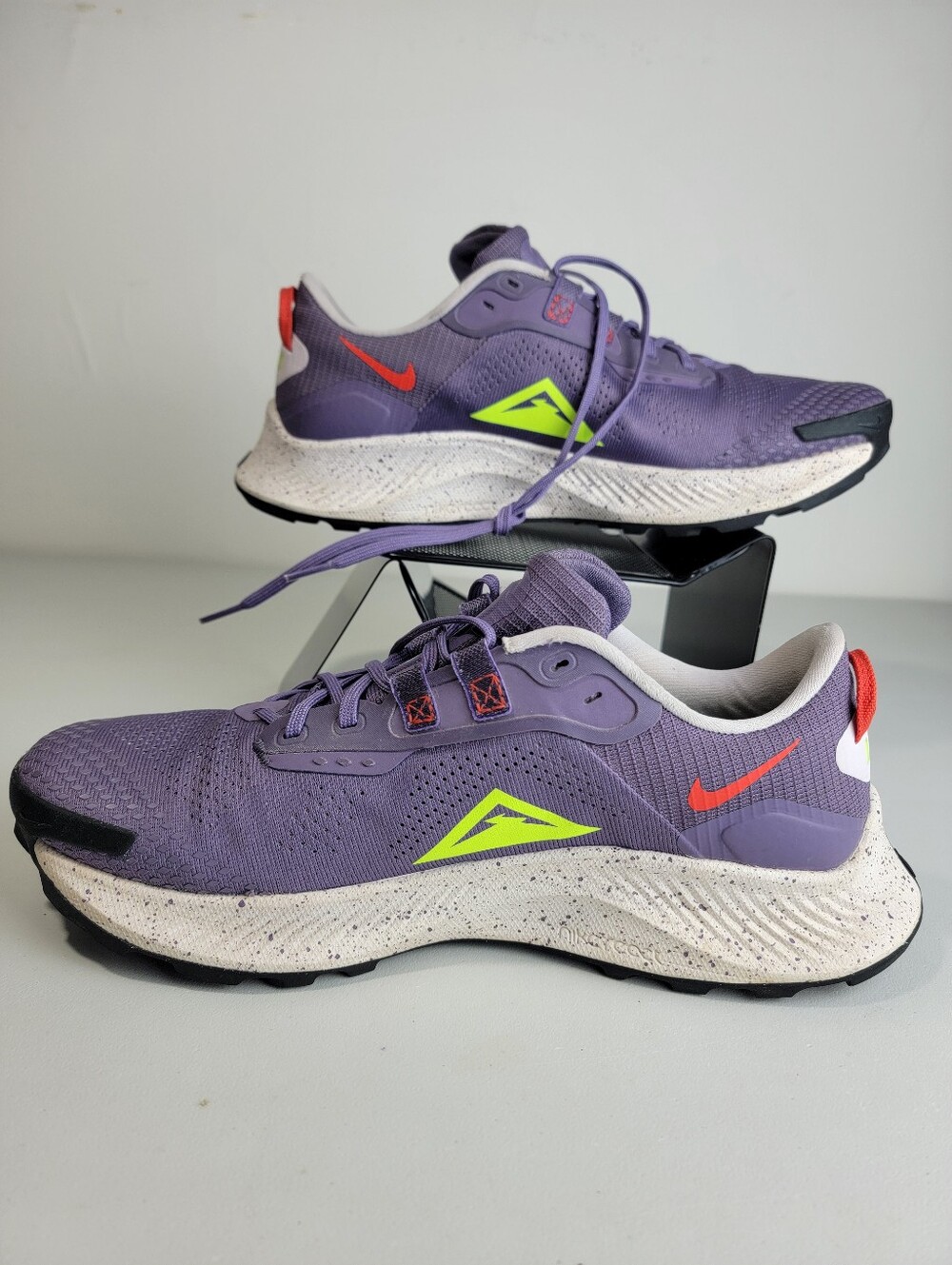 Nike Pegasus Trail 3 Canyon Purple Volt (DA8698-500) Women's Size 10.5 Running